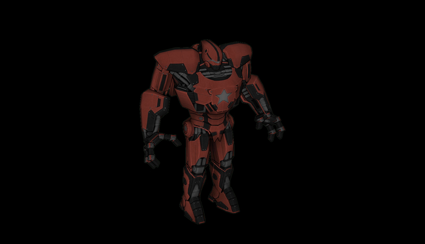 Crymson Dynamo - Iron Man 3 3D Print 113753