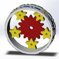 70mm Wheel #24 for miniFloppyBot - Thumbnail 2