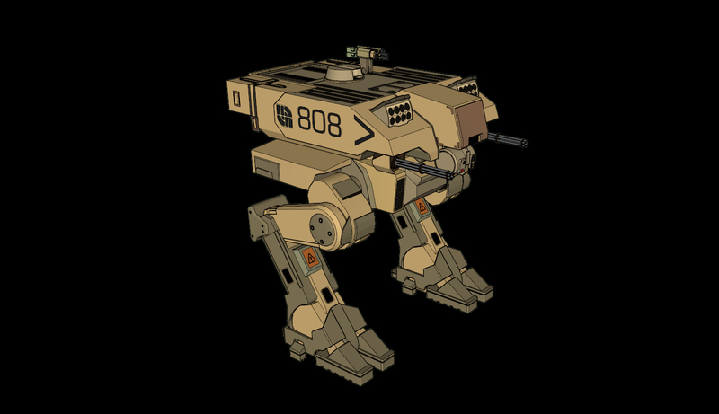 L-5 Riesig Battle Walker - Battlefield 2142