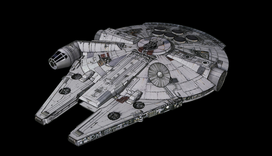 Millennium Falcon - Star Wars 3D Print 113838