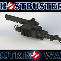 Small Ghostbusters Neutrino Wand aka Proton Gun 3D Printing 113841