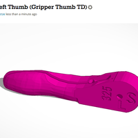 Gripper Thumb Terminal Device - Thumbnail 3