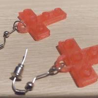 Lego T Earrings - Thumbnail 1