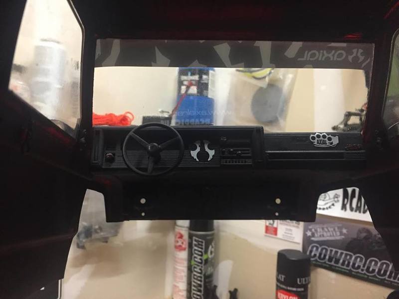 SCX-10 II XJ Dashboard