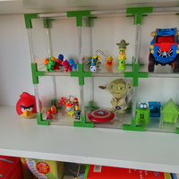 Doll's House // Toy Shelves with Recycled CD Cases. - Thumbnail 1