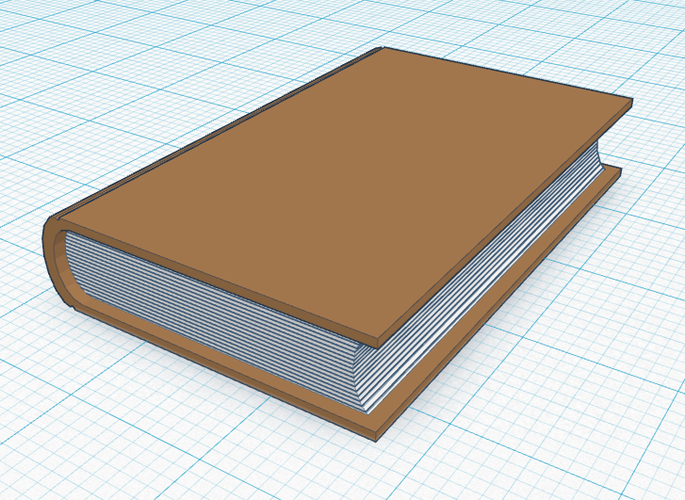 Simple Book 3D Print 114018
