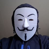 Simple Guy Fawkes Mask - Thumbnail 3