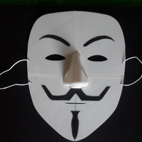 Simple Guy Fawkes Mask - Thumbnail 5