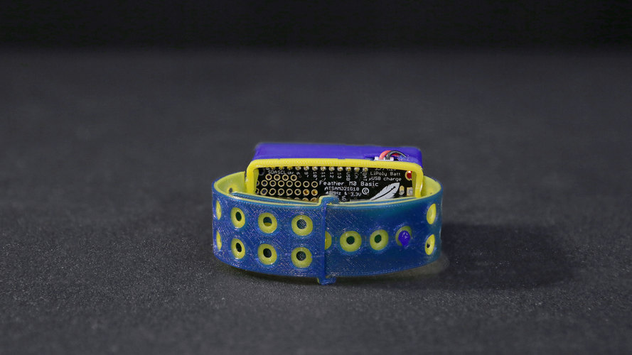 OLED MicroPython Watch 3D Print 114225