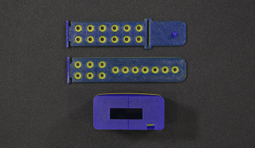 OLED MicroPython Watch 3D Print 114230