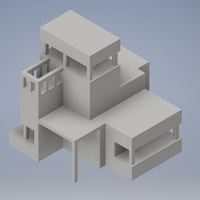 Small Student Designed House # 1 3D Printing 114268