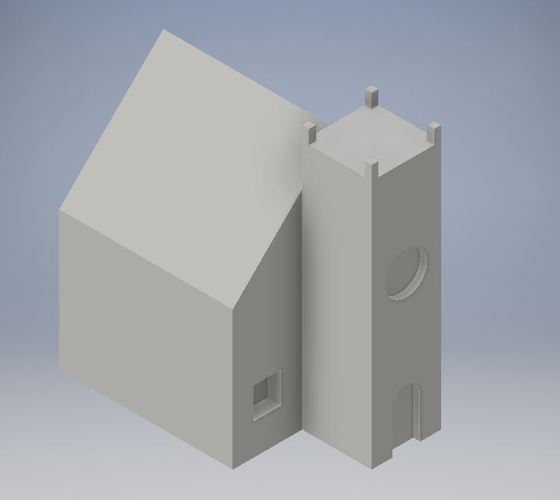 Student Designed House #3 3D Print 114270