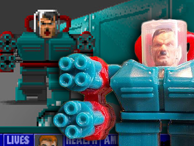 Wolfenstein 3D - Wolfenbot!