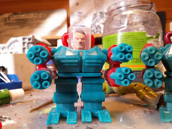 Wolfenstein 3D - Wolfenbot! 3D Print 114293