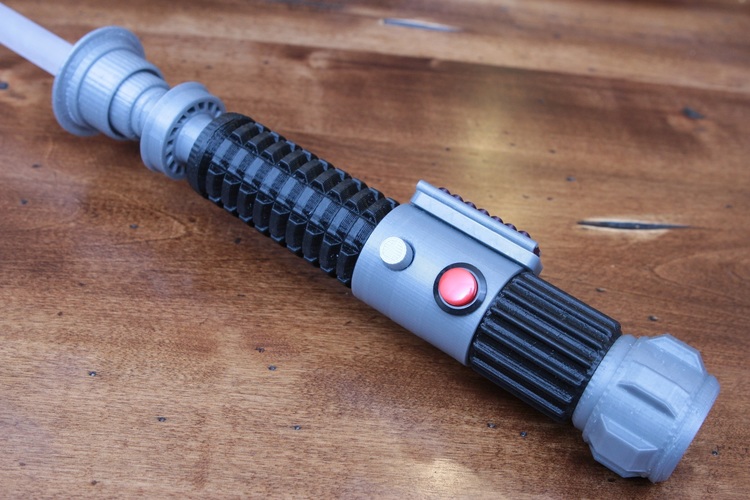 Obi Wan Hilt 3D Print 114329