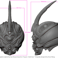 Guyver - Dark hero Helmet  - Thumbnail 8