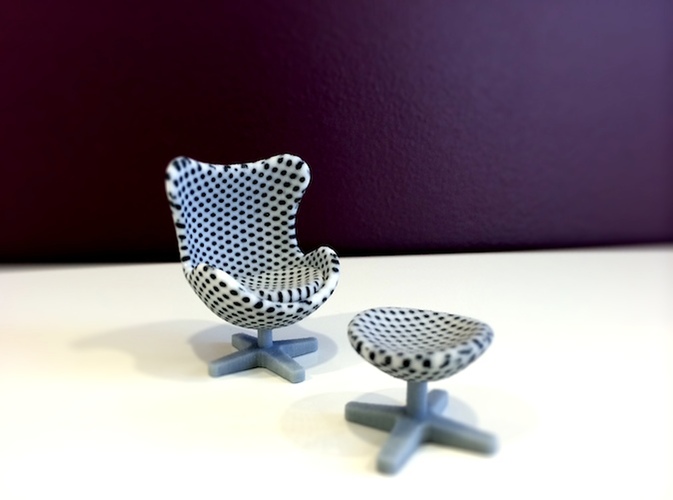 Polka Dot Egg Chair