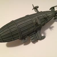 Small Kirov Airship from Red Alert 3D Printing 114496