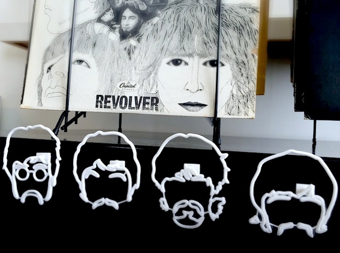 The Beatles Wire Wall Art