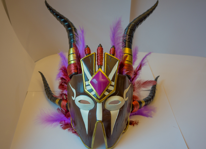 Diablo III Witchdoctor Mask 3D Print 114518