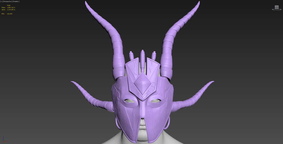 Diablo III Witchdoctor Mask 3D Print 114520