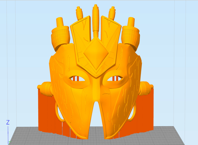 Diablo III Witchdoctor Mask 3D Print 114521