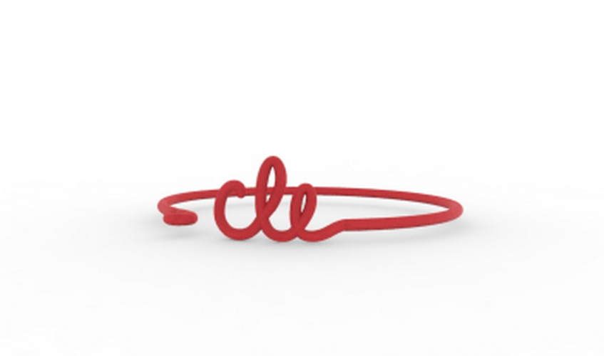 Wire Cleveland (CLE) Bracelet 3D Print 11454