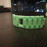 Watch-style link bracelet with magnetic closure - Thumbnail 3