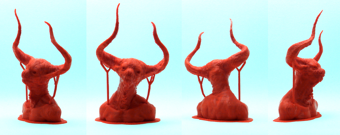 Horned Beast 3D Print 114641