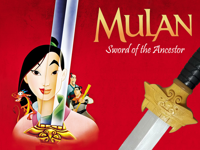 Mulan's Sword 3D Print 114686