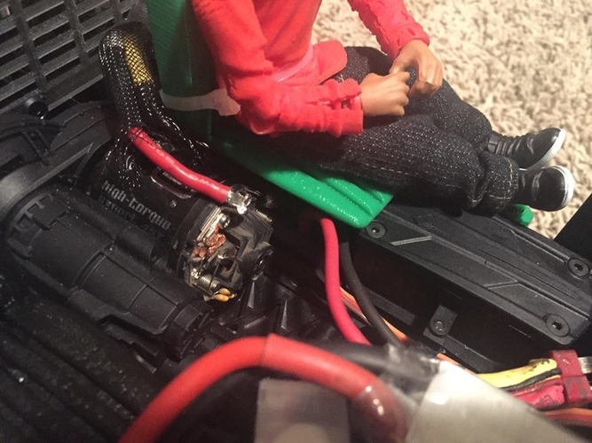 SCX-10.2 Driver/Passenger Seat and Mount (KIT VERSION) 3D Print 114693