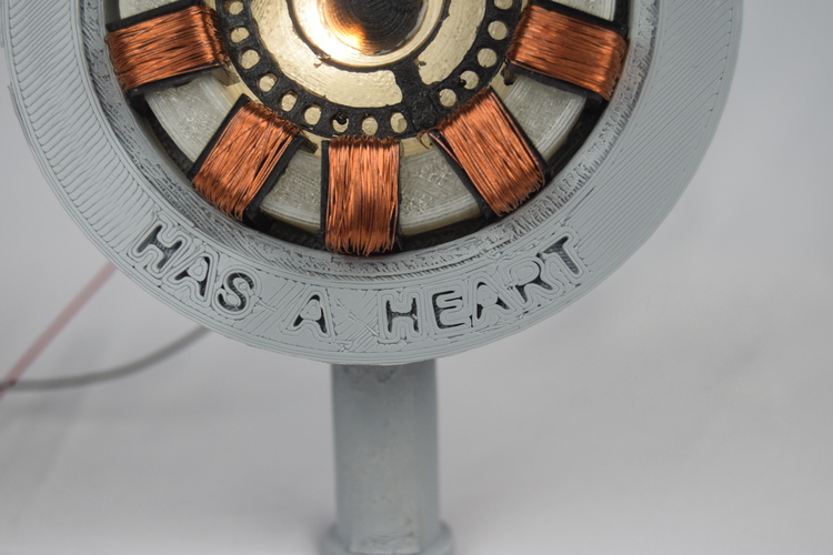 Proof That Tony Stark Has A Heart Arc Reactor 3D Print 114839