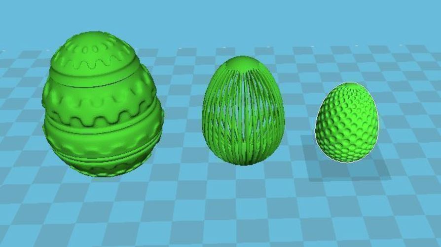Easter Eggs 3D Print 114902