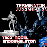Small T800 Model 101 Endoskeleton - Terminator 2 3D Printing 114937