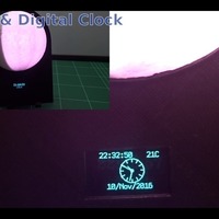 3Dprinted Lunar Phase Clock - Thumbnail 4