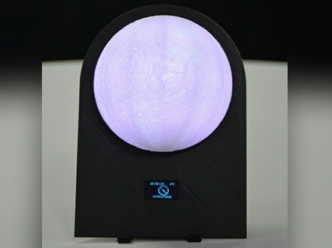 3Dprinted Lunar Phase Clock 3D Print 115018