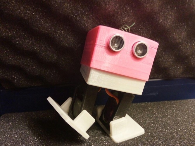 Bobwi - Cheap, dancing robot. (with BT and easy to print)