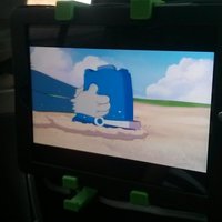Portable dvd holder headrest adapter for ipad  + Headphone Hook  - Thumbnail 3