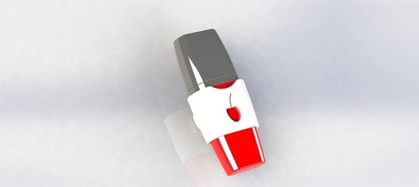 Holder for Mini Stabilo - to put on the refrigerator