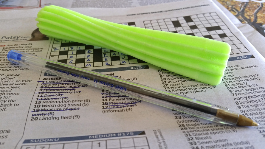 Bic Pen Twisty Grip 3D Print 115215