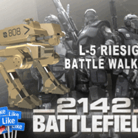 L-5 Riesig Battle Walker - Battlefield 2142 - Thumbnail 7
