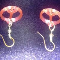 Peace Earrings - Thumbnail 2