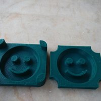 Small smiley potato mold 3D Printing 115281