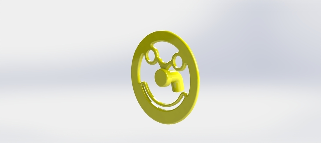 Smiley for decoration 3D Print 115391