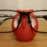 Small Gufo porta occhiali 3D Printing 115407