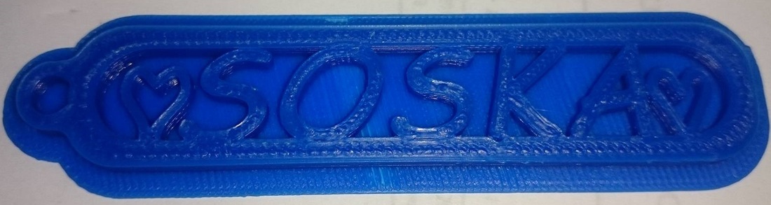 SOSKA KEYCHAIN 3D Print 115430