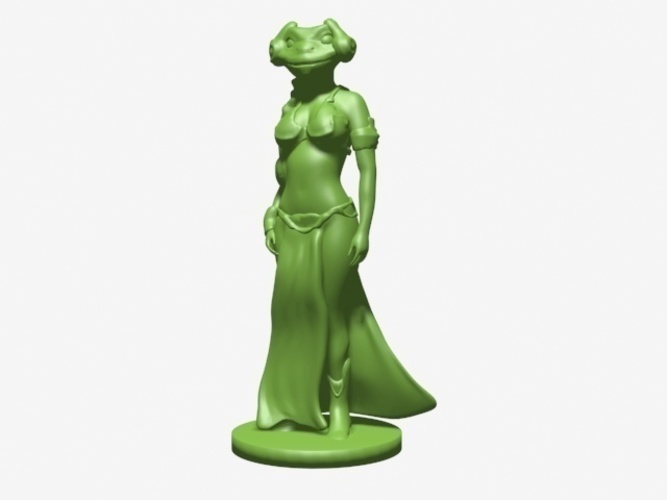 Leia Frog Meme 3D Print 115445