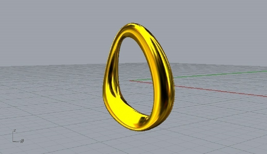 Ring Moebius 3D Print 115466