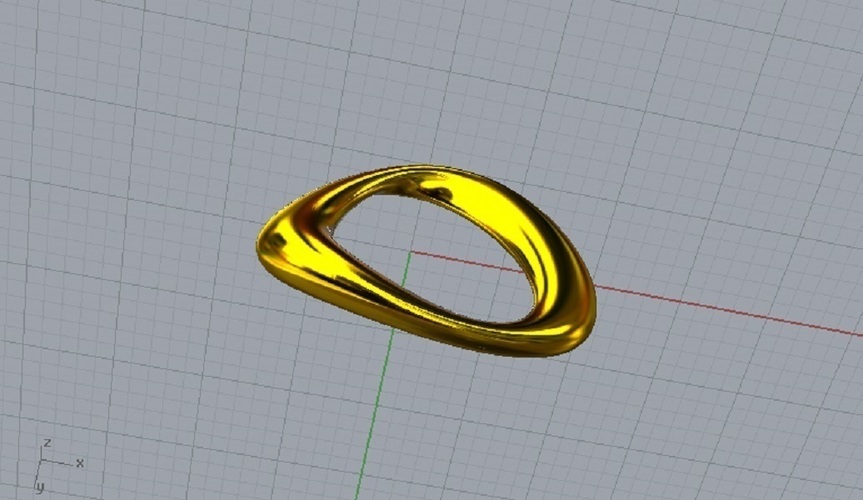 Ring Moebius 3D Print 115467