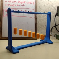 Pendulum Wave: Relating Wavelength to Frequency - Thumbnail 7